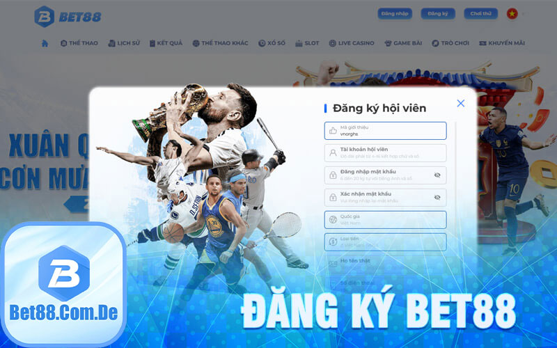 Hướng Dẫn Đăng Ký Bet88